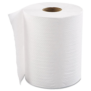 GEN Hardwound Roll Towels, 1-ply, White, 8" X 600 Ft, 12 Rolls-carton freeshipping - TVN Wholesale